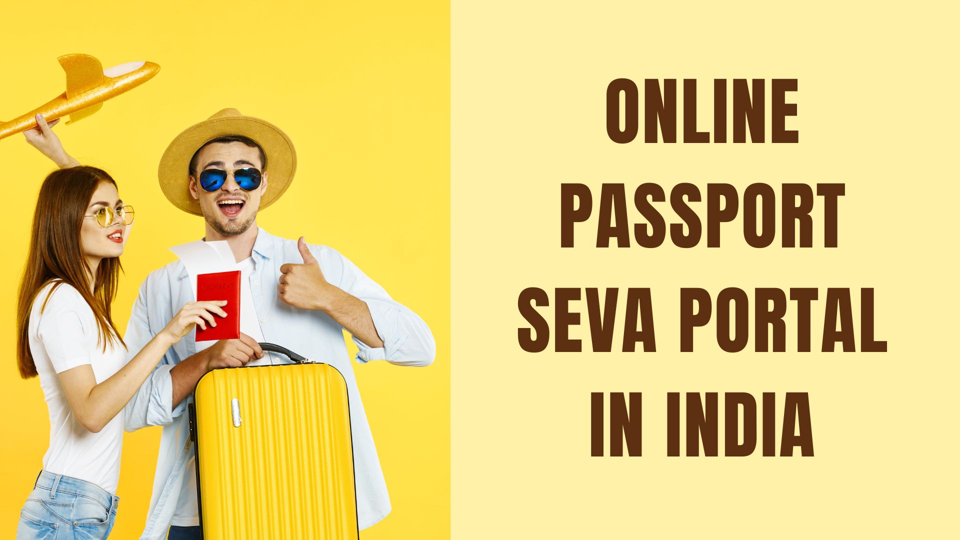 Online passport Seva portal in India