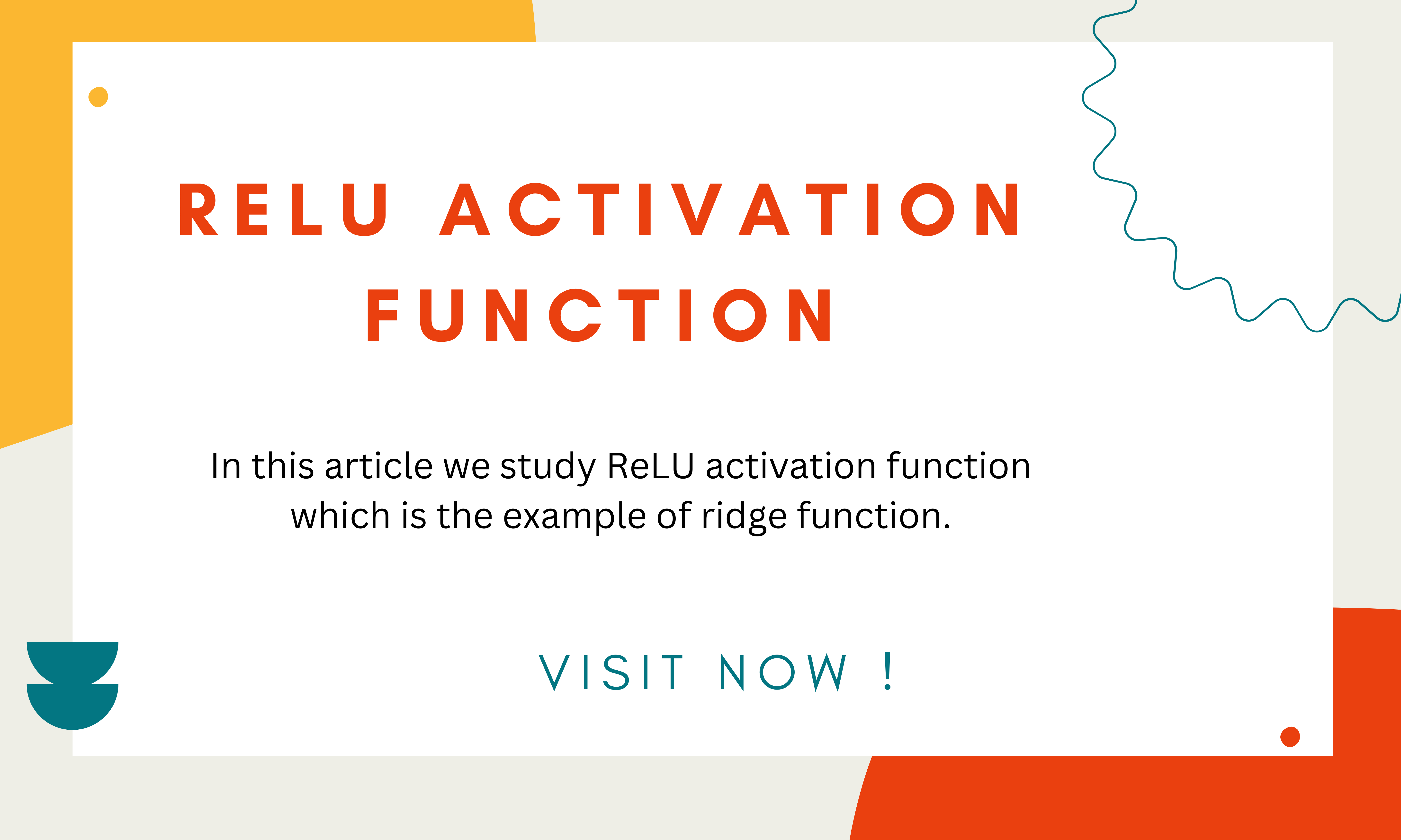 relu function