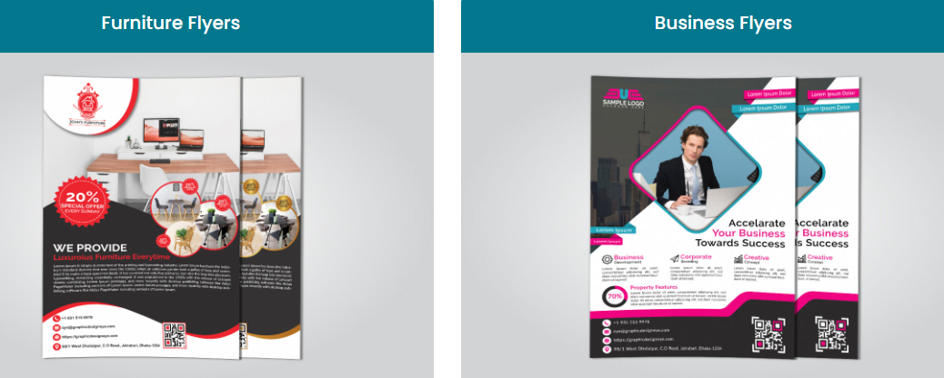 Product Flyer Design Services