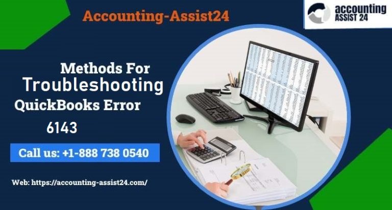 explanation for QuickBooks error 6143