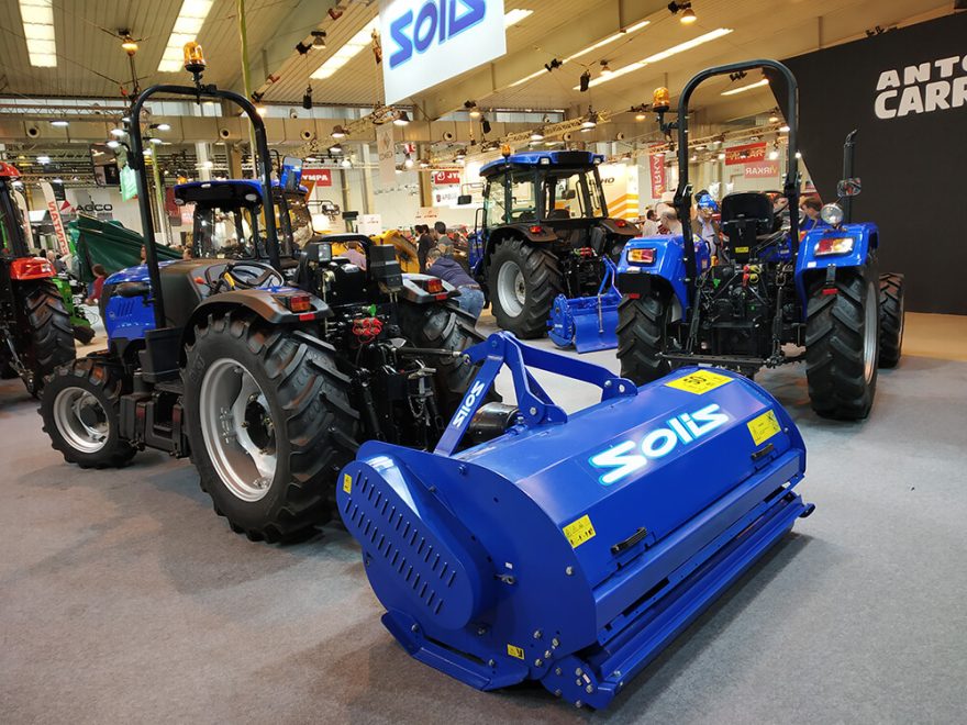 Solis compact tractor - solis word