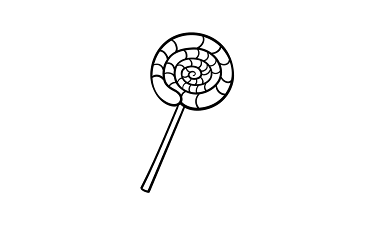 How to Draw a Lollipop