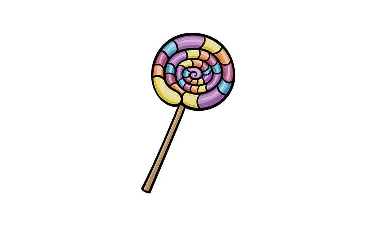 How to Draw a Lollipop