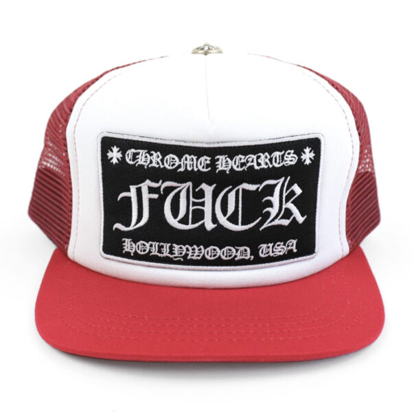 Chrome-Hearts-FUCK-Hollywood-Trucker-Hat