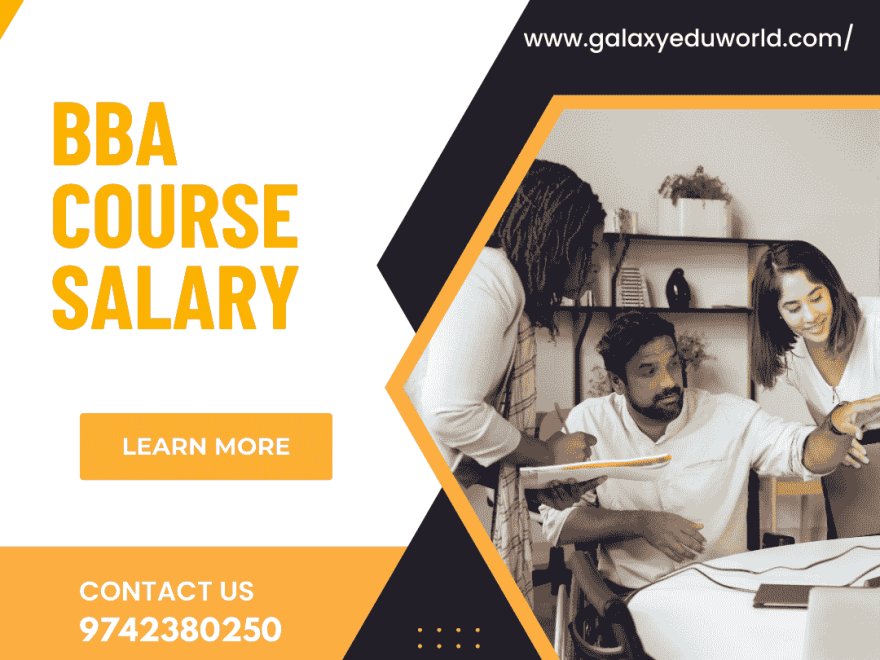 bba course salary