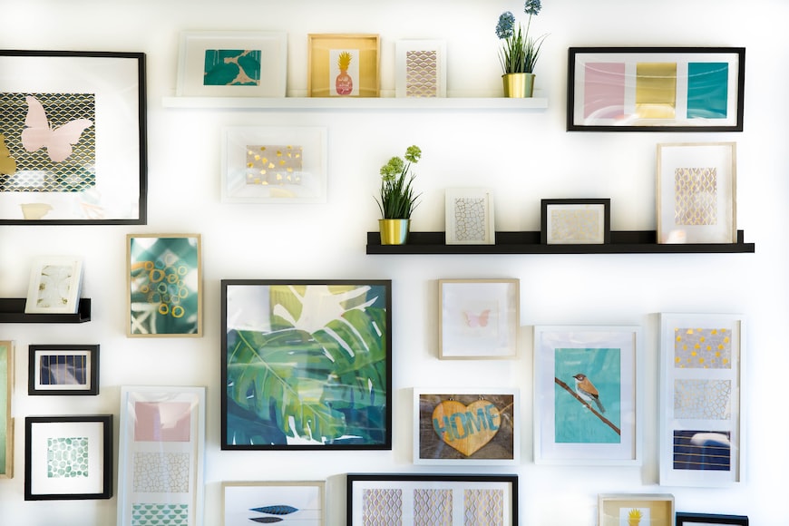 Creative Ways to Display Your Custom Wall Art