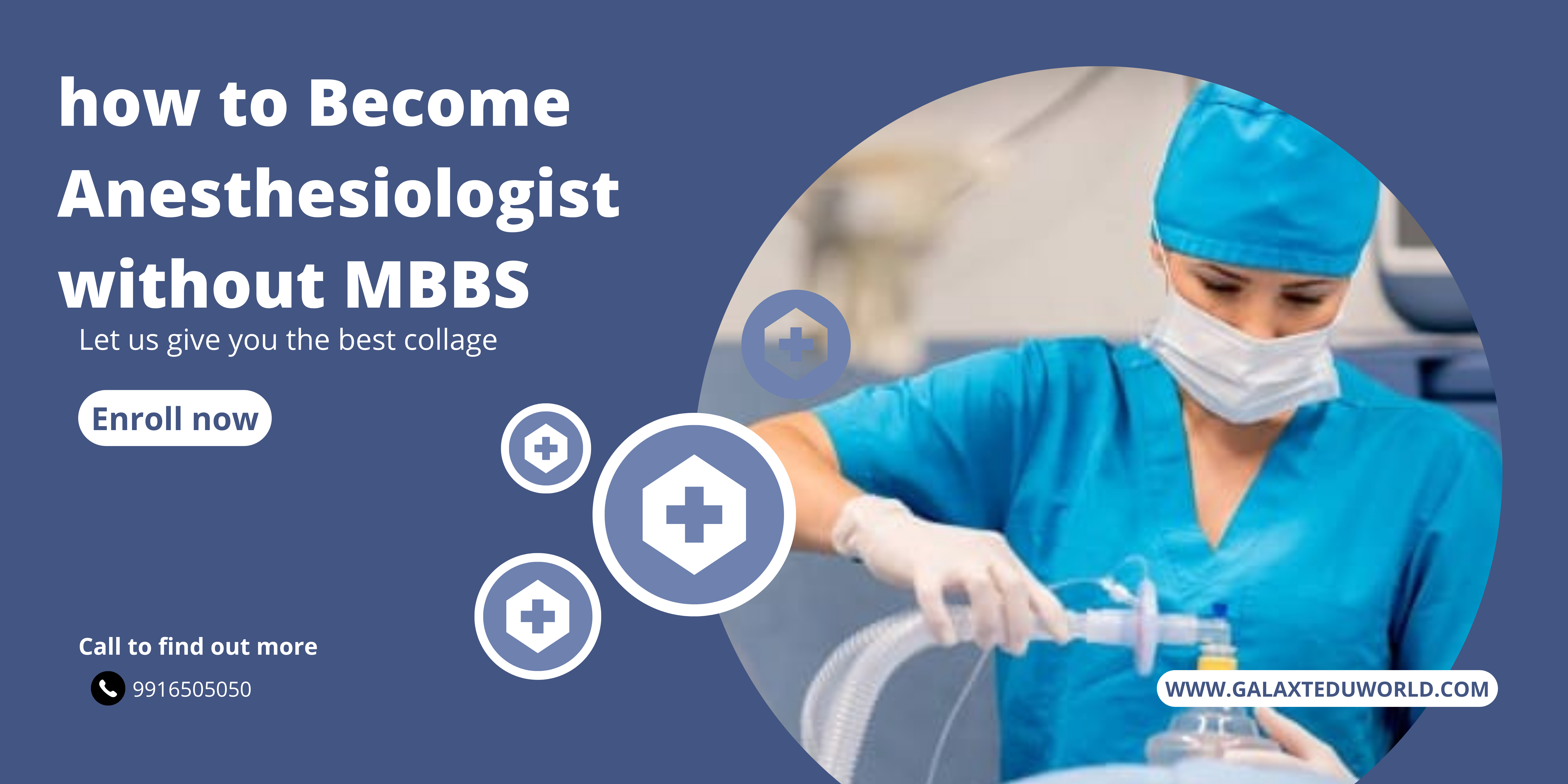 how to Become Anesthesiologist without MBBS