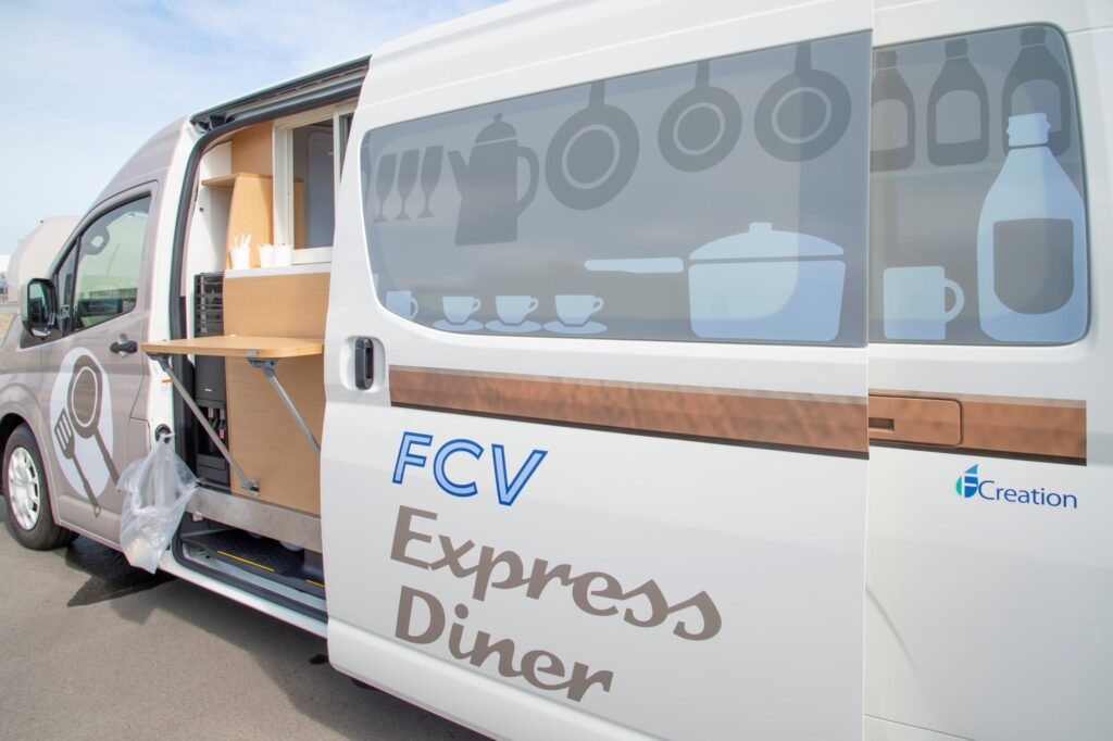 Food truck and disaster relief vehicle in one: Toyota showcases hydrogen FCV Express Diner Concept in Australia