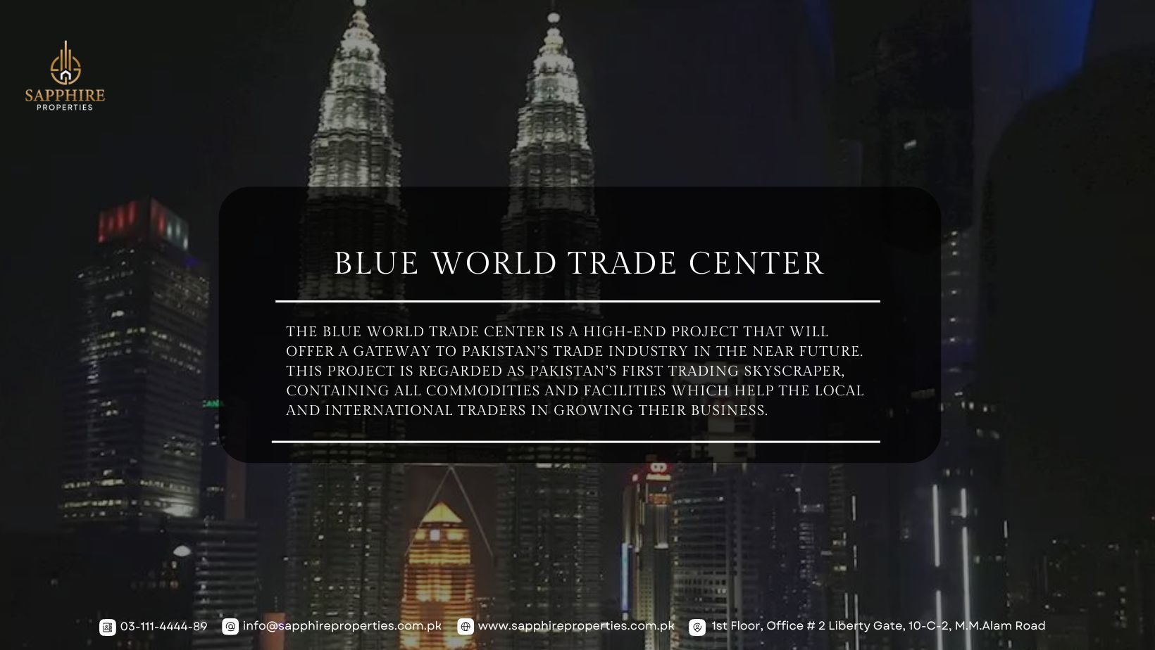 Blue World Trade Center