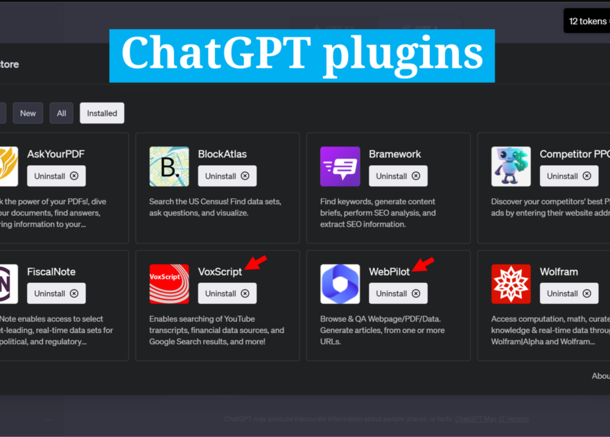 ChatGPT Plugins