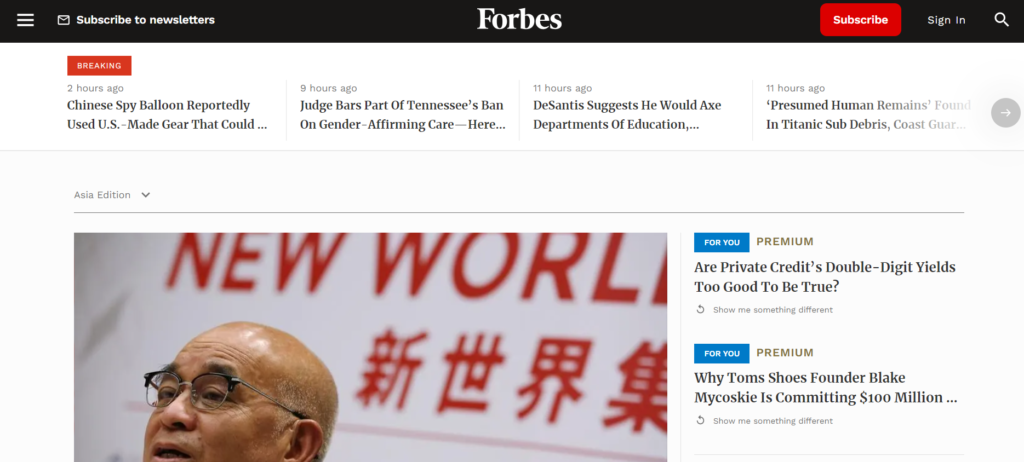 Forbes-Website