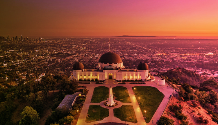 Griffith Observatory in california with kids