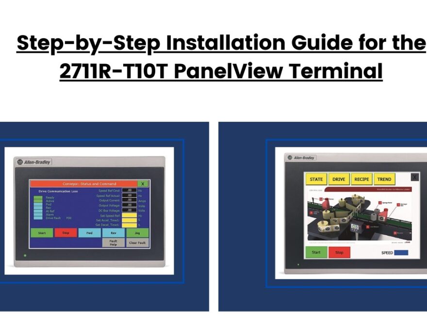 Step-by-Step Installation Guide for the 2711R-T10T PanelView Terminal