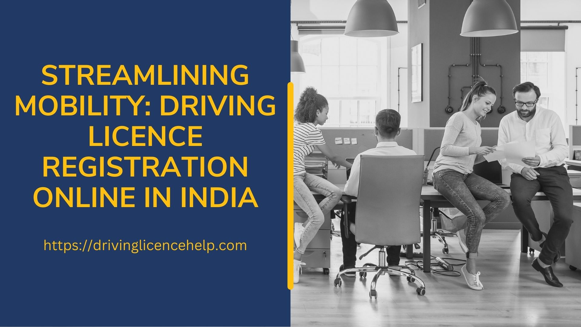 Streamlining Mobility Driving Licence Registration Online in India