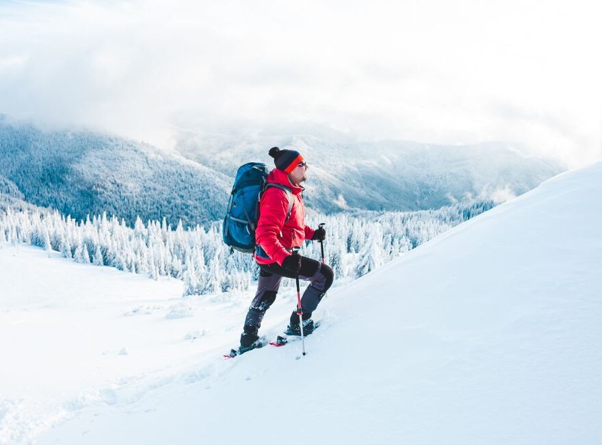 winter trekking