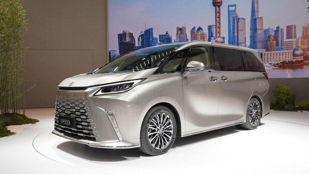 Auto Shanghai 2023: Lexus LM hybrid makes its debut