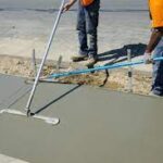 concrete finishing