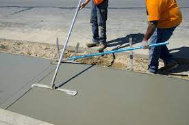 concrete finishing