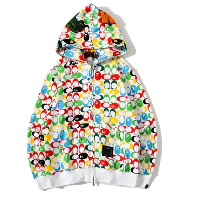 bape shark hoodie