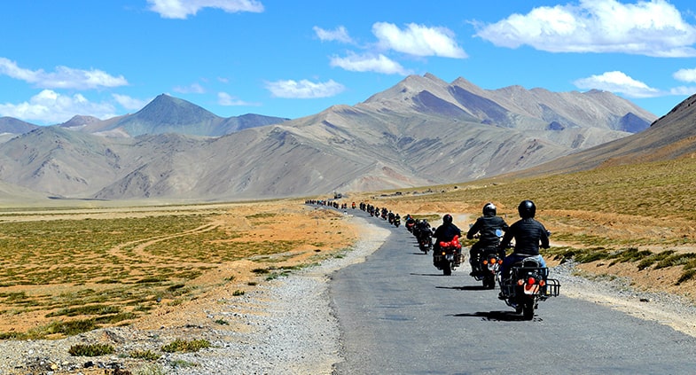 leh ladakh bike tour