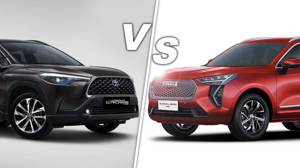 SPEC SHOWDOWN: Haval Jolion Hybrid vs. Toyota Corolla Cross Hybrid