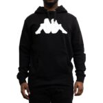 Black Esmio Kappa Fleece Hoodie