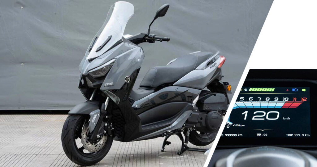 Klon Yamaha XMax muncul di China, guna nama Linhai L-Max, harga RM 9.6k!