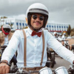 Why is it cool to ride dapper in this heat? Why, for men’s health, of course!