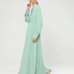 Light-green-maxi-dress