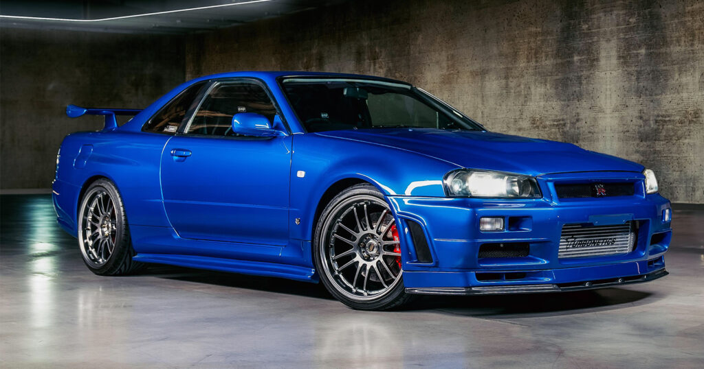 Nissan Skyline GT-R R34 yang dipandu Paul Walker dalam FF4 terjual pada harga RM 6 juta!