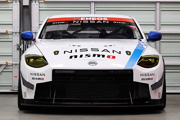 This Nissan Z race car runs on carbon-neutral fuel and will be entering the 2023 Fuji 24-hour race