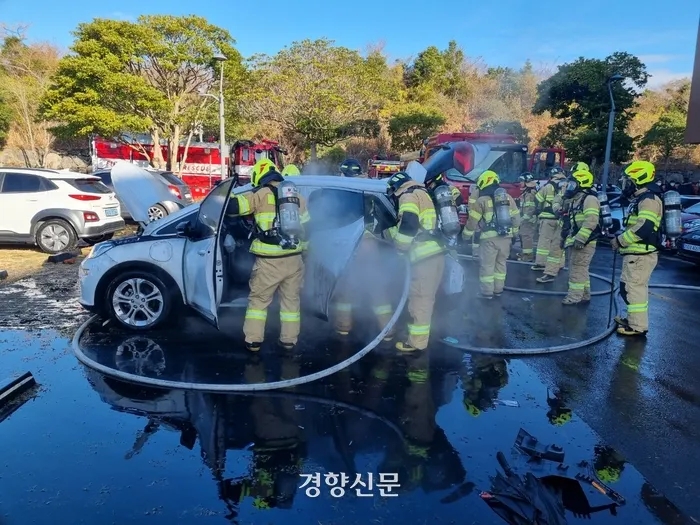 Korea is training its fire departments to handle EV fires, proposes guidelines for underground charging