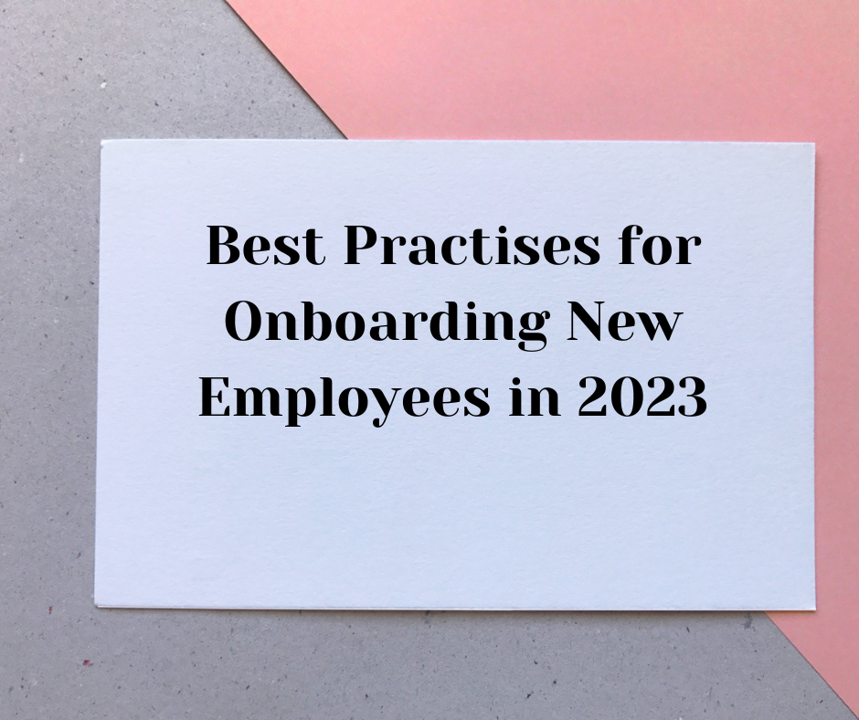 Onboarding New Employees