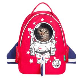 Astronaut red bag