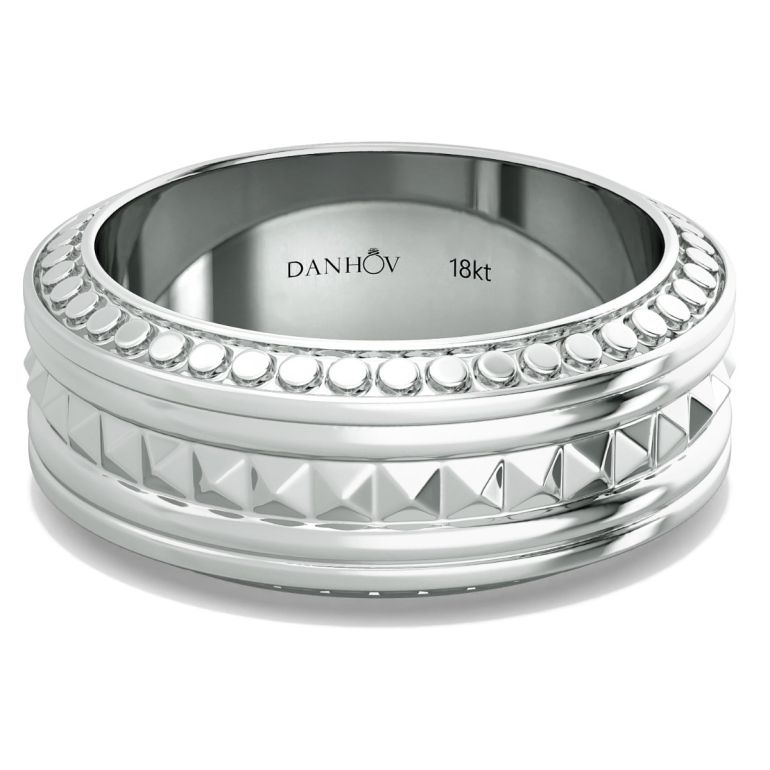 Cool wedding bands for her