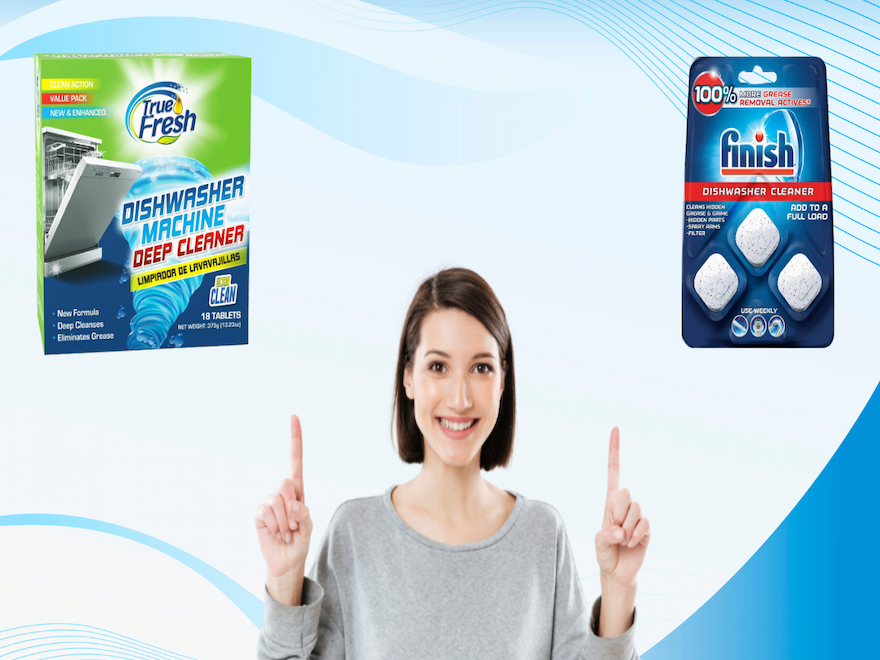 True Fresh Dishwasher cleaner tablets vs Finish