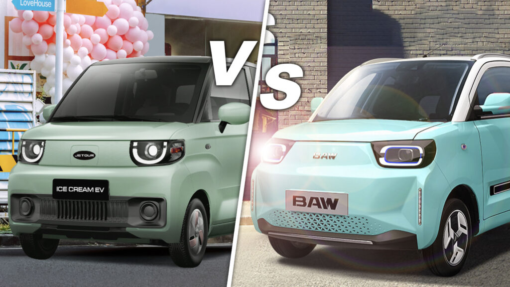 SPEC SHOWDOWN: Jetour Ice Cream EV vs. BAW Pony Mini EV