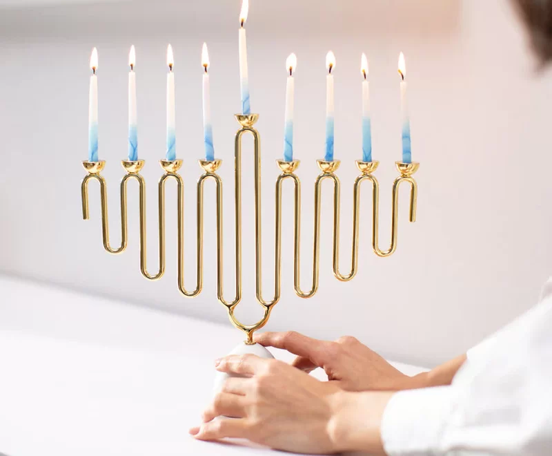 Judaica Menorah