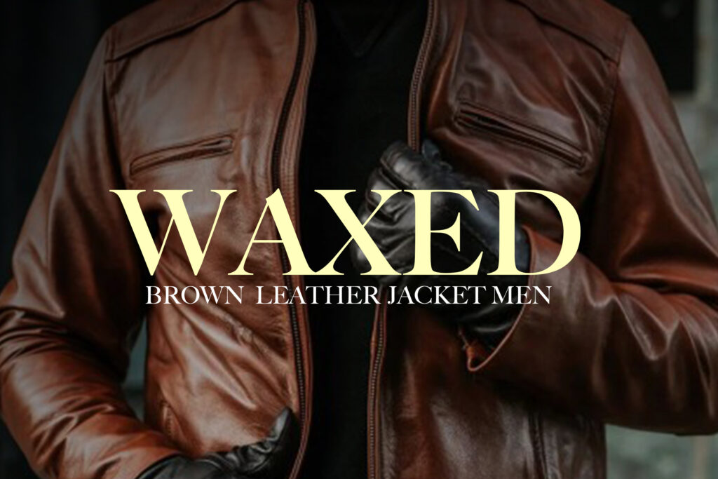 ELEVATING MASCULINE ELEGANCE: THE RESURGENCE OF MEN’S BROWN LEATHER JACKETS BY DANEZON: