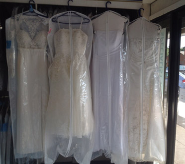 wedding dress cleaning