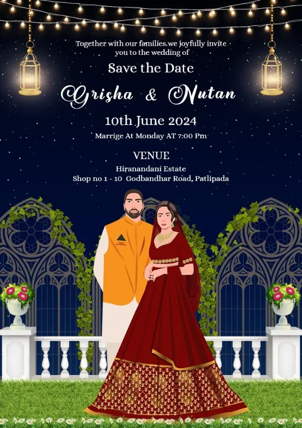 online wedding invitation card maker free