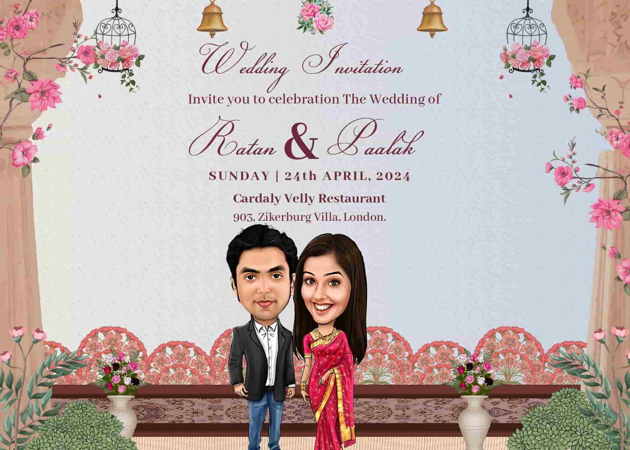 online wedding invitation card maker free