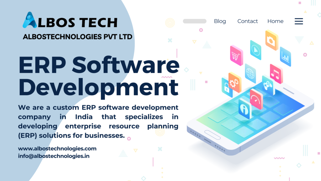 ERP software development company in India