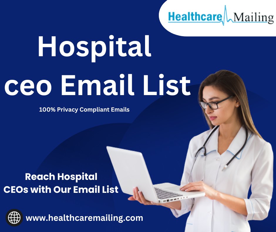 hospital ceo email list