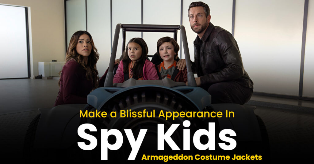 Make a Blissful Appearance In Spy Kids Armageddon Costume Jackets