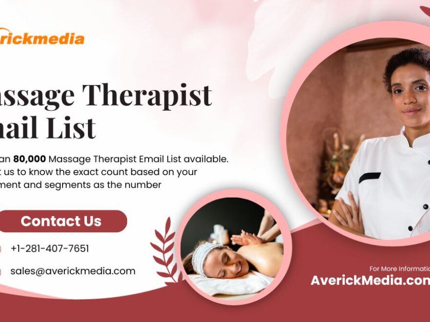 Massage Therapist Email List