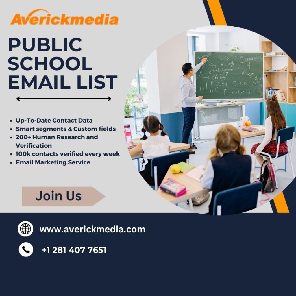 Public School Email List