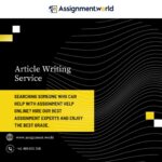 article writing services