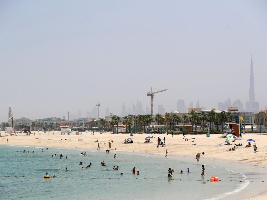 jebel ali open beach