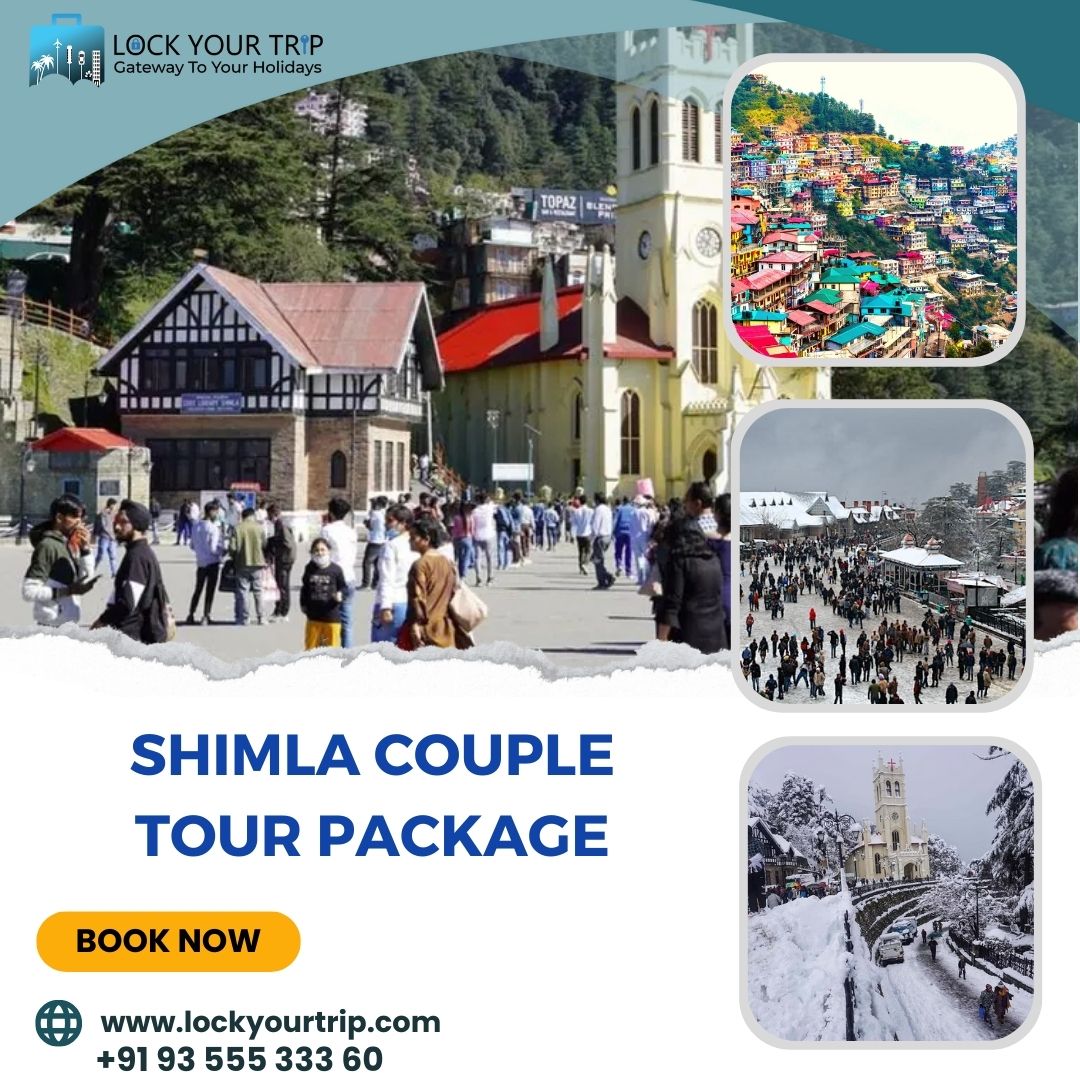 Embark on an unforgettable journey with our Shimla couple tour package, specially designed for those seeking romance amidst the Himalayas. Departing from Delhi, our Shimla package tour ensures a seamless travel experience. Explore our diverse Delhi to Shimla package tours that cater to all budgets. Whether you're looking for couple packages for Shimla or Shimla packages from Delhi, we've got you covered. Discover the mesmerizing landscapes, colonial charm, and blissful moments, all while adhering to your Shimla trip budget. Let us curate your dream escape to the 'Queen of Hills' and create memories that will last a lifetime.
